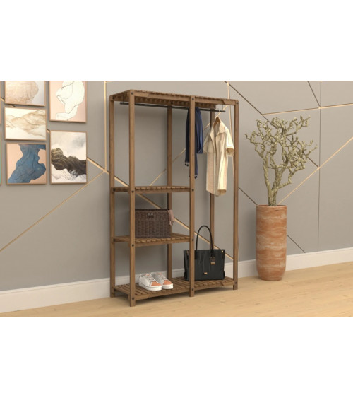 Mueble de entrada en madera METSAN 150 x 70 cm