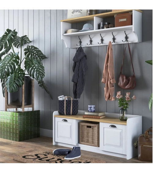 Mueble de entrada RANI P6 blanco