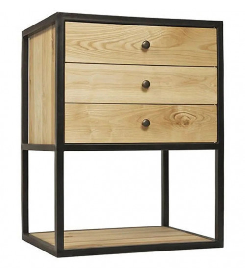 Bureau bois massif DEMAN 120 x 60 cm