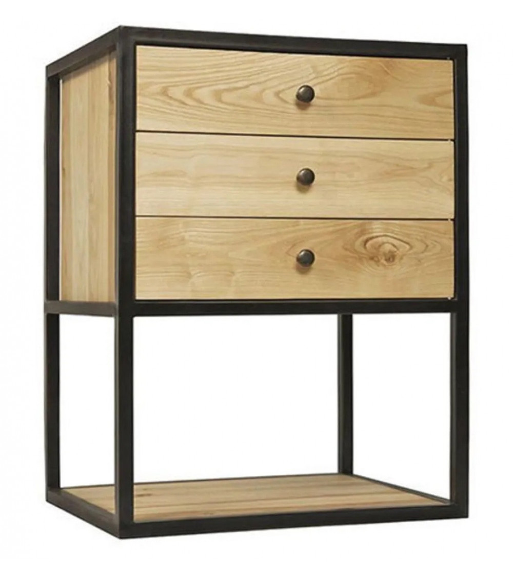 Bureau bois massif DEMAN 120 x 60 cm  Azura Home Design