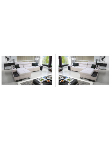 Canapé d'angle convertible ALICANTE MINI 274 x 173 cm