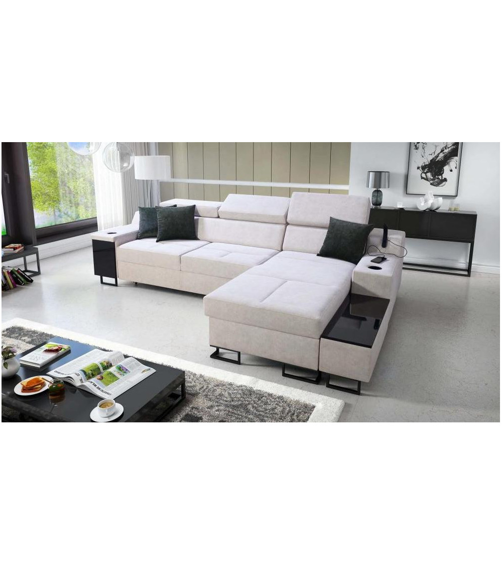 Canapé d'angle convertible ALICANTE MAXI 293 x 185 cm