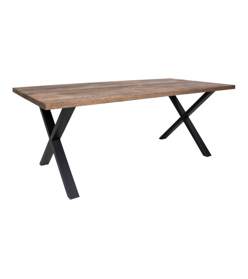 Mesa de comedor TOULON roble gris humo 200x95 cm