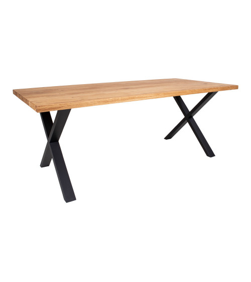 Table à manger MONTPELLIER chêne clair 200x95 cm