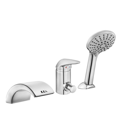 Mitigeur combiné baignoire-douche IVY chrome
