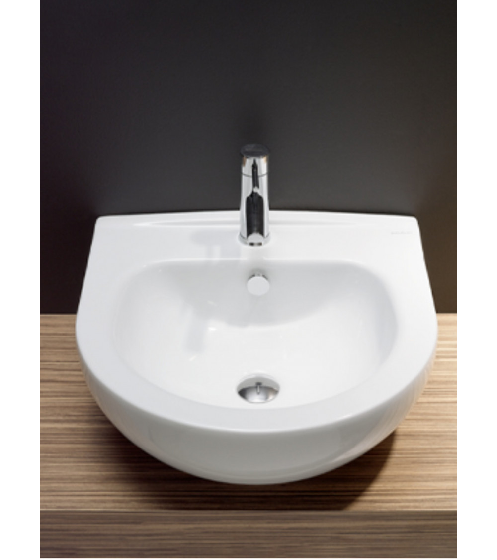 Håndvask til bordplade NAUTILUS COMPACT hvid