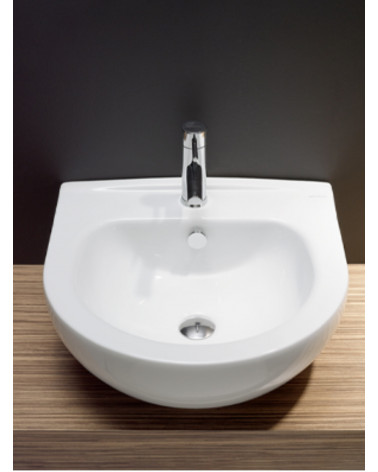 Håndvask til bordplade NAUTILUS COMPACT hvid