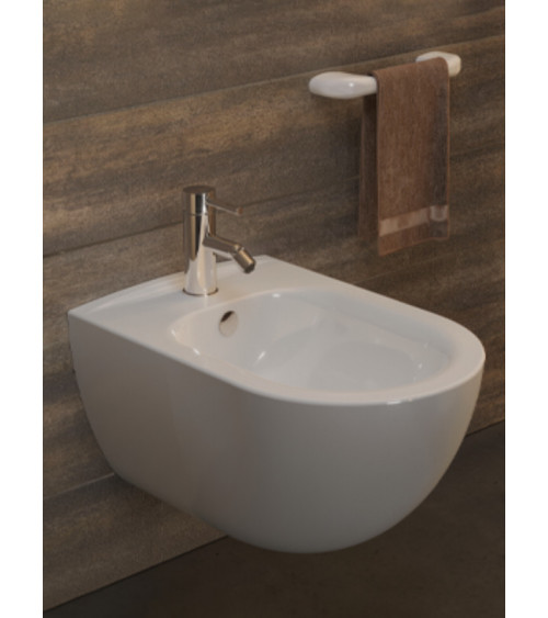 Bidet suspendu HIDE NAUTILUS blanc