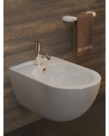 Bidet suspendu HIDE NAUTILUS blanc