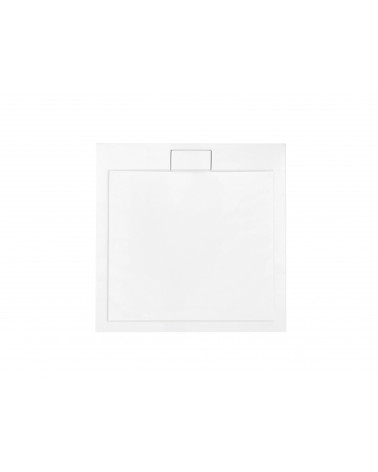 Piatto doccia Barone 90x90x5.5 bianco rotondo acrilico di 1/4 cm