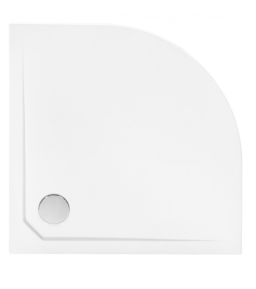 Plato de ducha extraplano AXIM ULTRASLIM semicircular 80x80 cm et 90x90 cm blanco