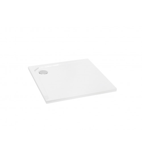 Plato de ducha extraplano AXIM ULTRASLIM cuadrado 80x80 cm et 90x90 cm blanco