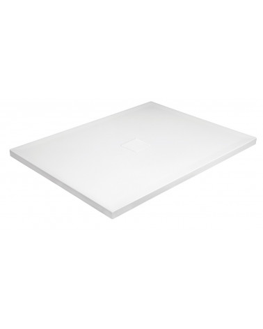 Plato de ducha extraplano NOX ULTRASLIM rectangular 100/110/120/130/140 x 80/90 cm blanco