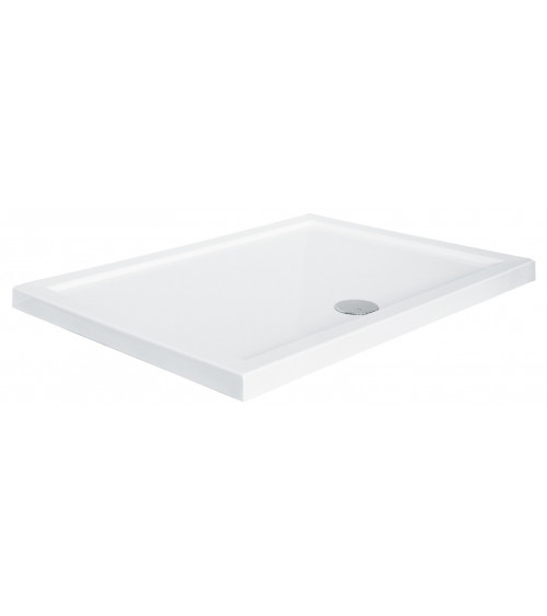 Plato de ducha extraplano AXIM ULTRASLIM rectangular 100/110/120/130/140 x 80/90 cm blanco