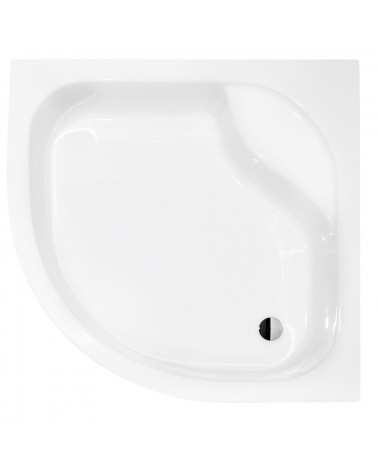 Plato de ducha extraplano ARON SLIMLINE semicircular 80x80 cm et 90x90 cm blanco