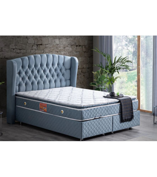 Cama cofre SULTAN blanco en varios tamaños