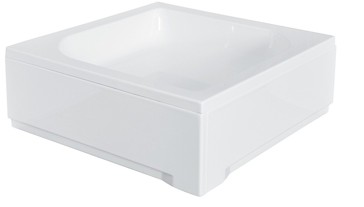 Receveur de douche ARES carré 70x70/80x80/90x90 cm blanc