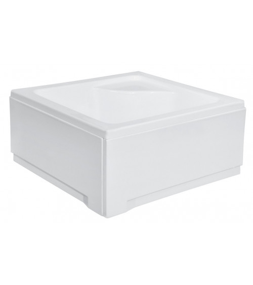 Plato de ducha extraplano ARON SLIMLINE semicircular 80x80 cm et 90x90 cm  blanco