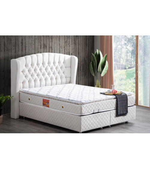 Cama cofre DUKE gris en varios tamaños