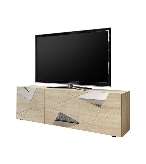 Mueble TV VITTORIA blanco lacado 181 cm