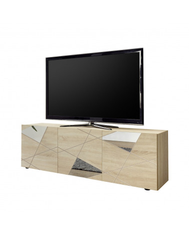 Meuble TV VITTORIA chêne Sonoma 181 cm