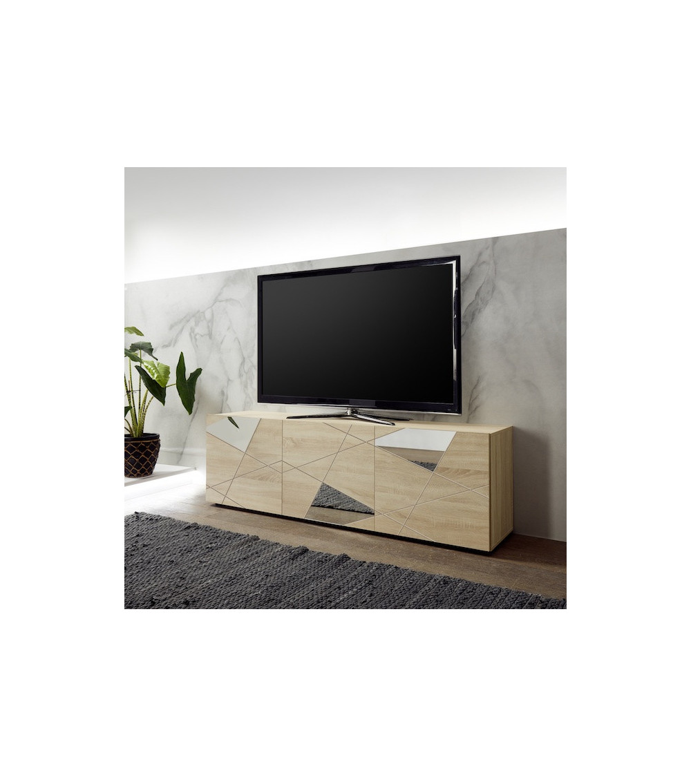 Meuble TV VITTORIA chêne Sonoma 181 cm