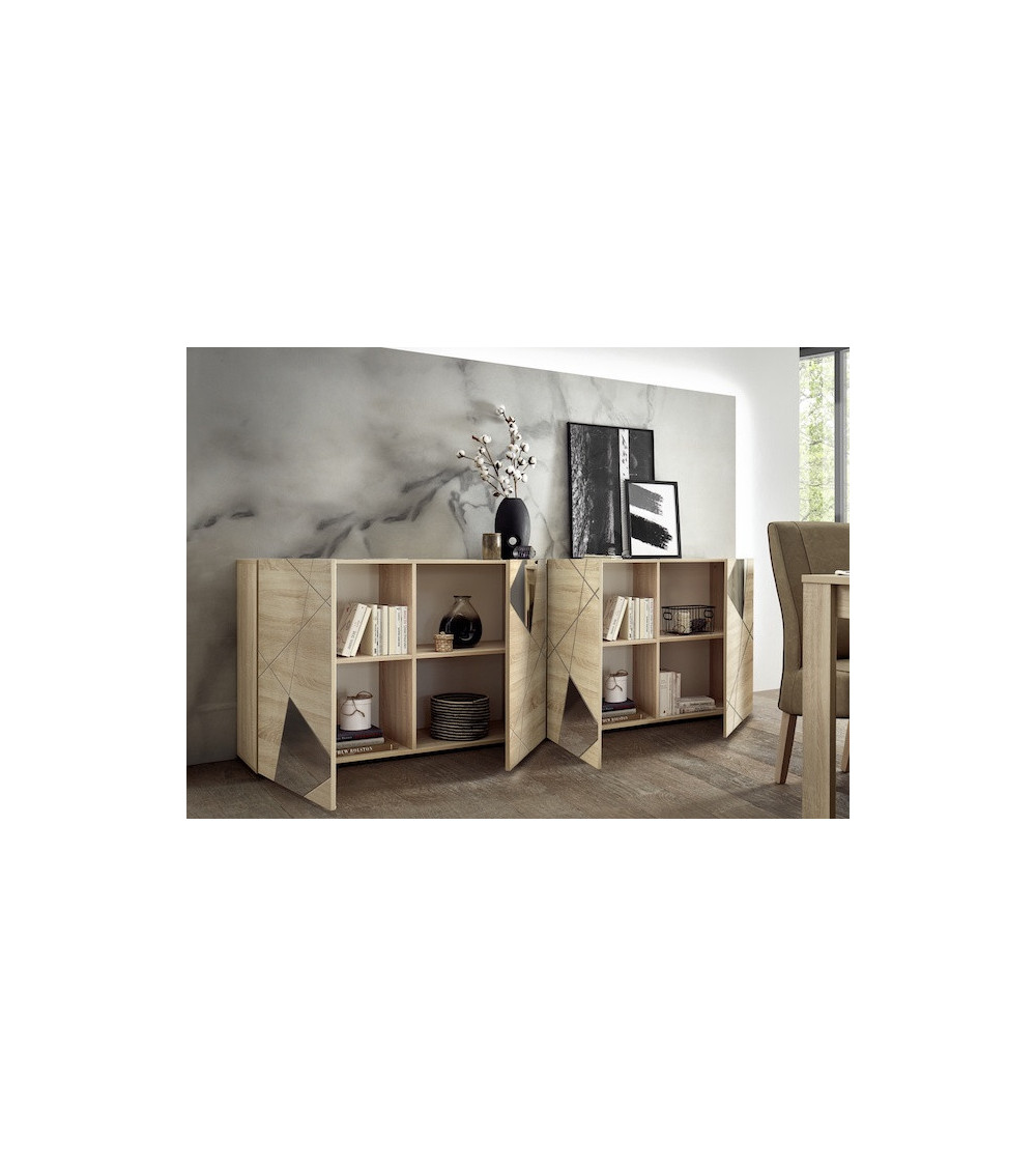 Buffet VITTORIA chêne Sonoma 241 cm