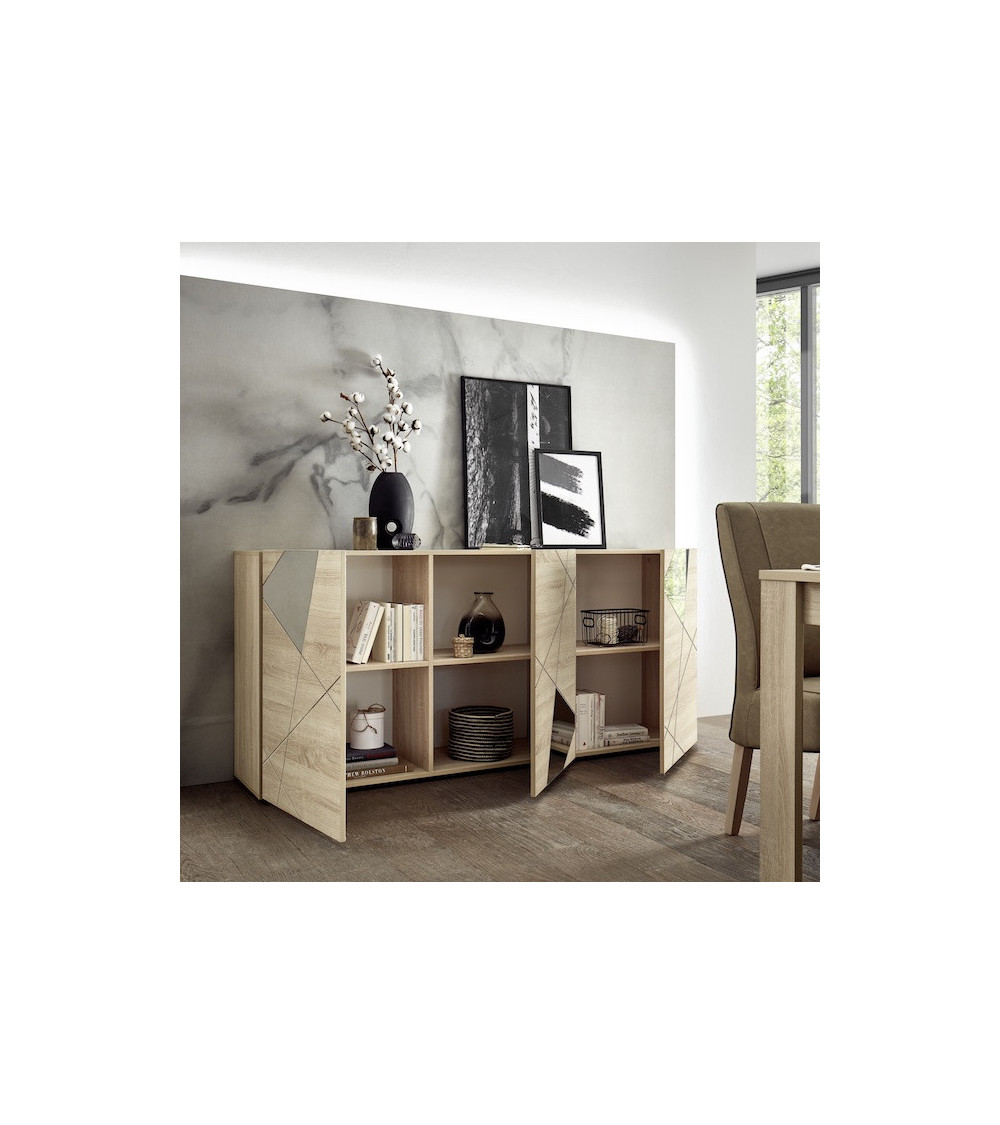 Buffet VITTORIA chêne Sonoma 181 cm