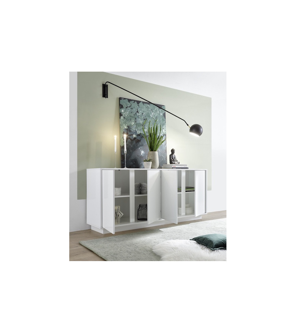 Comedor completo VITTORIA blanco lacado Comedor completo VITTORIA blanco lacado