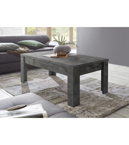 Table basse DAMA oxyde 122 x 45 x 65 cm