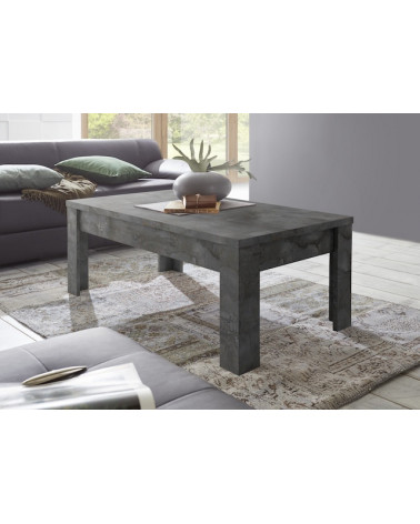 Table basse DAMA oxyde 122 x 45 x 65 cm