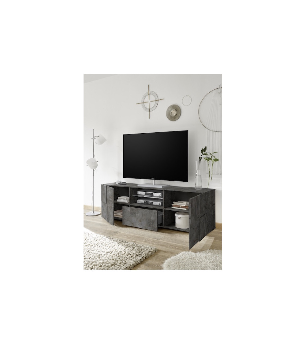 Meuble TV DAMA oxyde 181 cm Meuble TV DAMA oxyde 181 cm