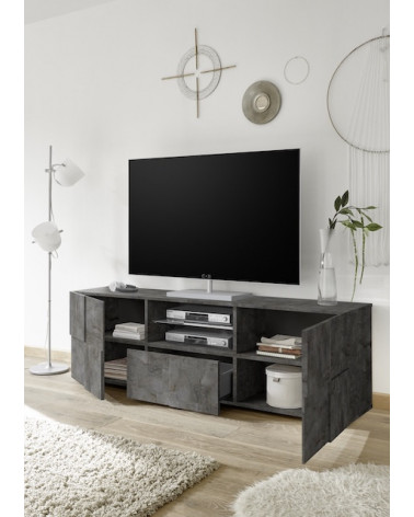 Meuble TV DAMA oxyde 181 cm