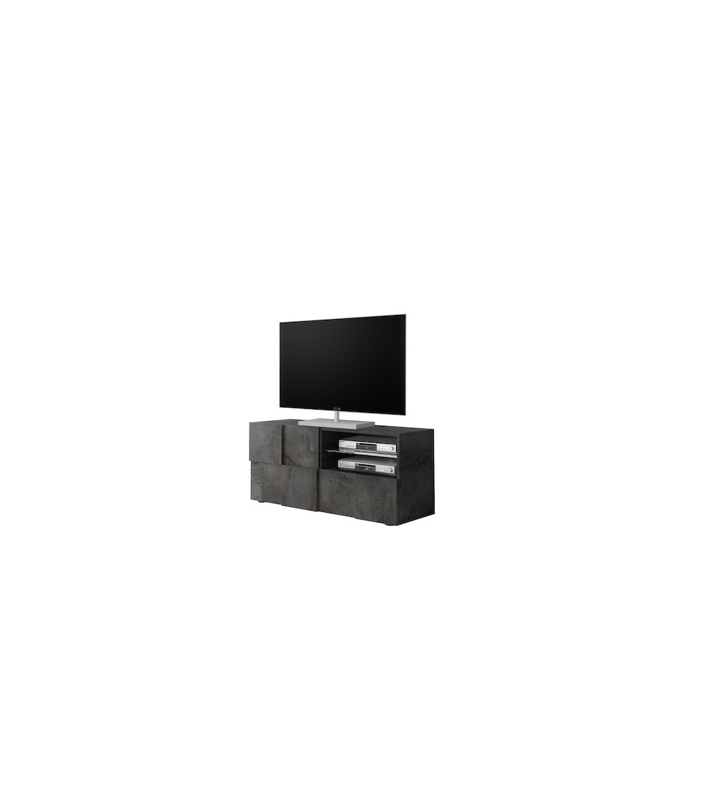 Meuble TV DAMA oxyde 122 cm Meuble TV DAMA oxyde 122 cm
