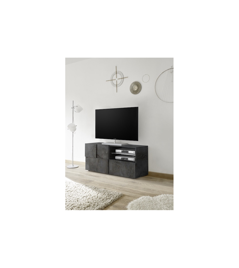 Meuble TV DAMA oxyde 122 cm