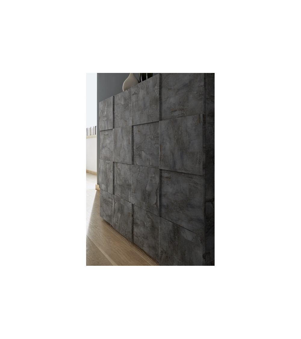 Meuble TV DAMA oxyde 122 cm Meuble TV DAMA oxyde 122 cm