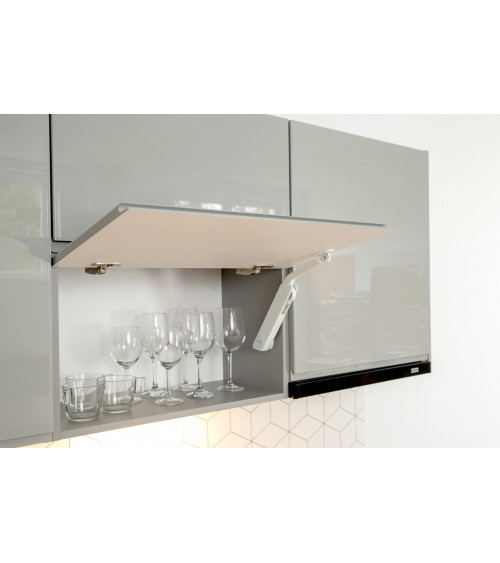 Conjunto muebles de cocina NINA PREMIUM LINE gris 300 cm