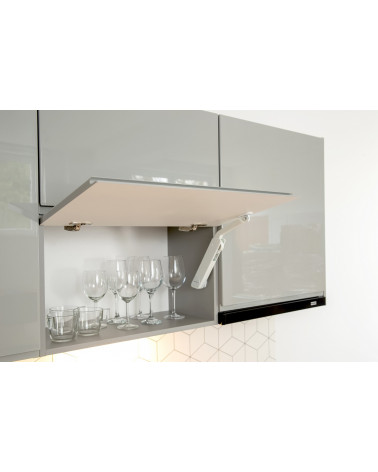 Conjunto muebles de cocina NINA PREMIUM LINE gris 300 cm