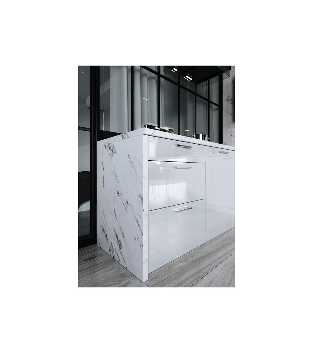 Conjunto muebles de cocina ALVICO PREMIUM LINE beige 210 cm