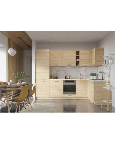 Conjunto muebles de cocina OLIWIA PREMIUM LINE madera 340 cm