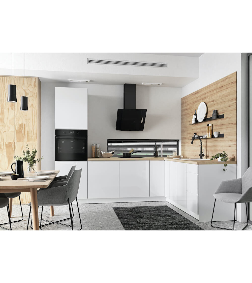 Conjunto muebles de cocina GRETA roble-Rivera trufa 260 cm