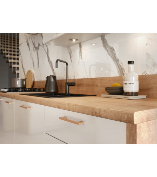 Conjunto muebles de cocina OSCAR TREND LINE blanco 290 cm