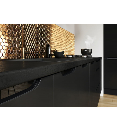 Ensemble Cuisine GOYA PREMIUM LINE noir 300 cm