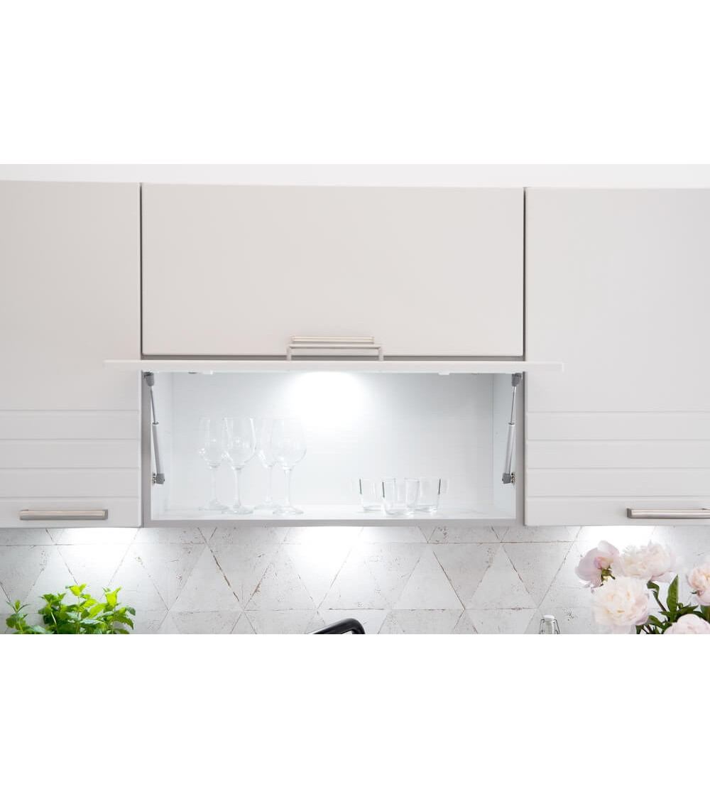 Ensemble Cuisine PAULA CLASSIC LINE blanco mate 210 cm Ensemble Cuisine PAULA CLASSIC LINE blanco mate 210 cm