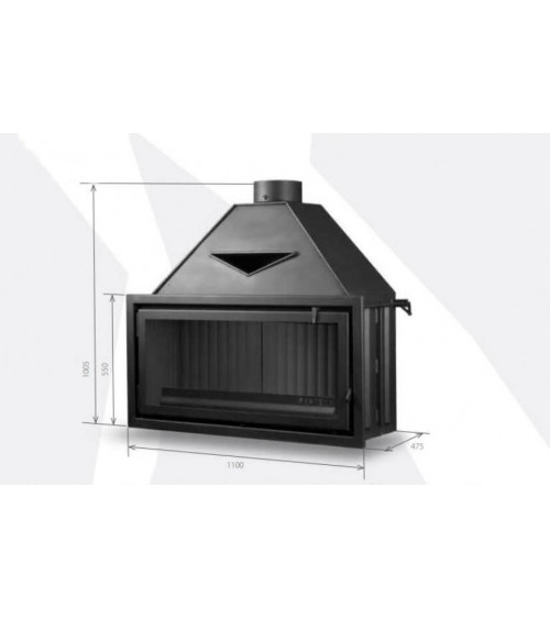 Insert de cheminée 110 Classic 11-19kW