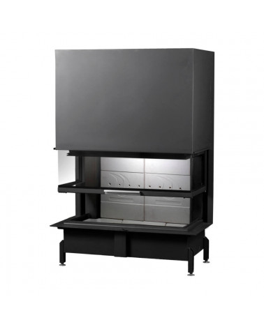 Insert de cheminée 100 CM EVO U LD 8-14kW