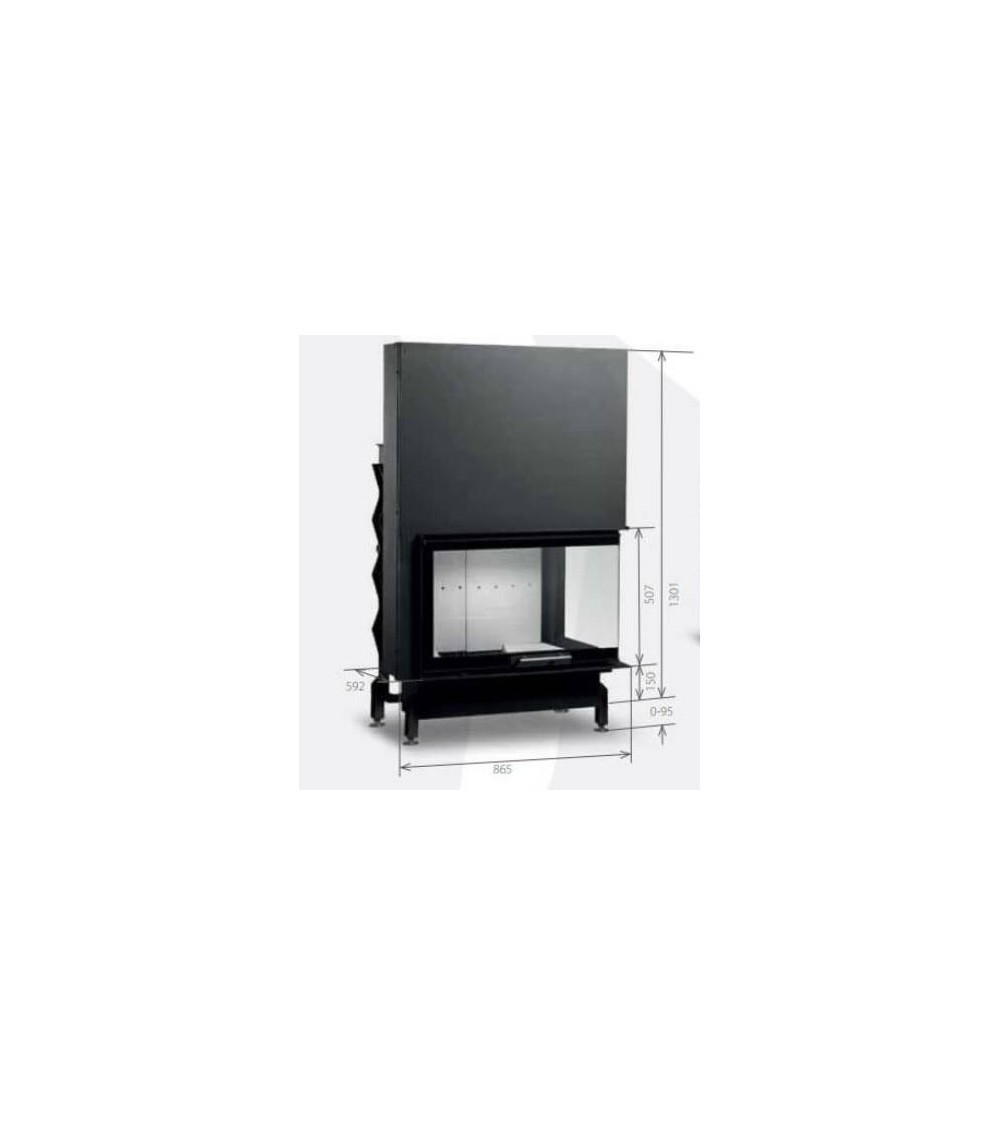 Insert de cheminée 90 EVO CGR LD d200 87 CM 8-14kW