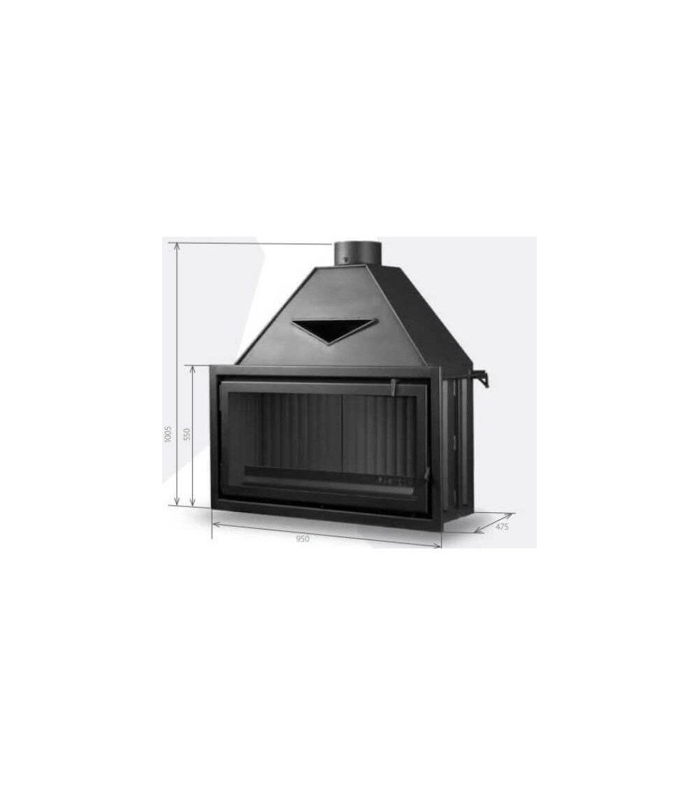 Insert de cheminée 95 CM Classic d200 9-15kW