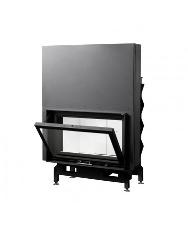 Insert de cheminée 100 EVO LD d200 96 CM 10-17kW design haut de gamme