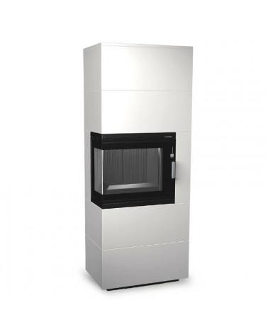 Insert de cheminée 60 BCG L meuble blanc 2+2 70x180 CM 4-6 kW
